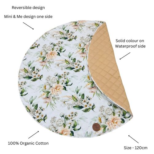 Mini & Me Padded Waterproof Playmat Ivy - Clearance