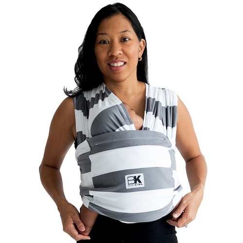 Baby K'tan Print Charcoal Stripe - Clearance